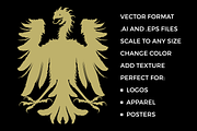 12 Heraldic Eagle Silhouettes, an Object Graphic by Sick Optix (Thumbnail 4 of 4)