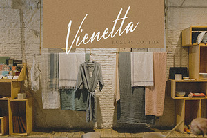 Vienetta Luxury Font Script, a Script Font by UInstrument