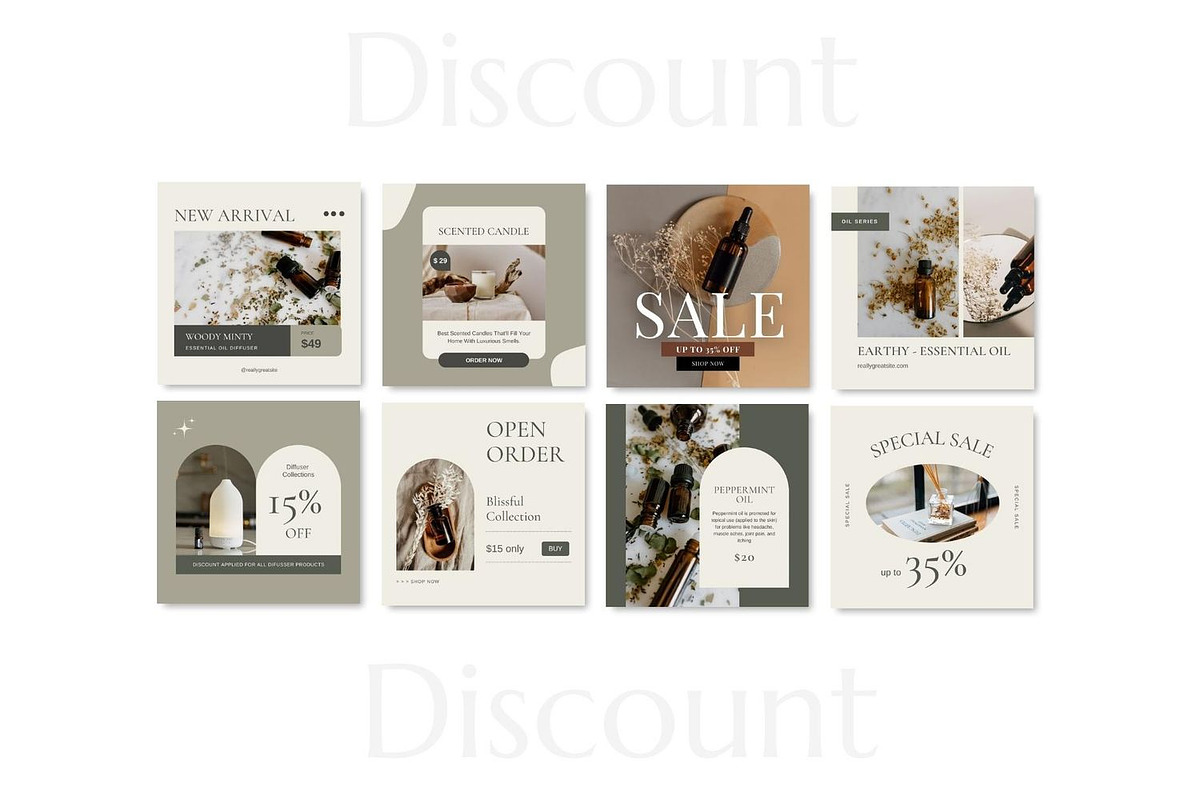 Wellness & Self love Canva Template, a Social Media Template by Kawalan Studio (Photo 4 of 10)