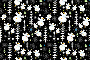 Set of graphic of snowmen, an Illustration by Tanor (Thumbnail 9 of 11)