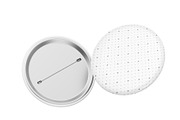 Round Metal Pin Badge Mockup, an Advertising Mockup by graphypix (Thumbnail 4 of 4)