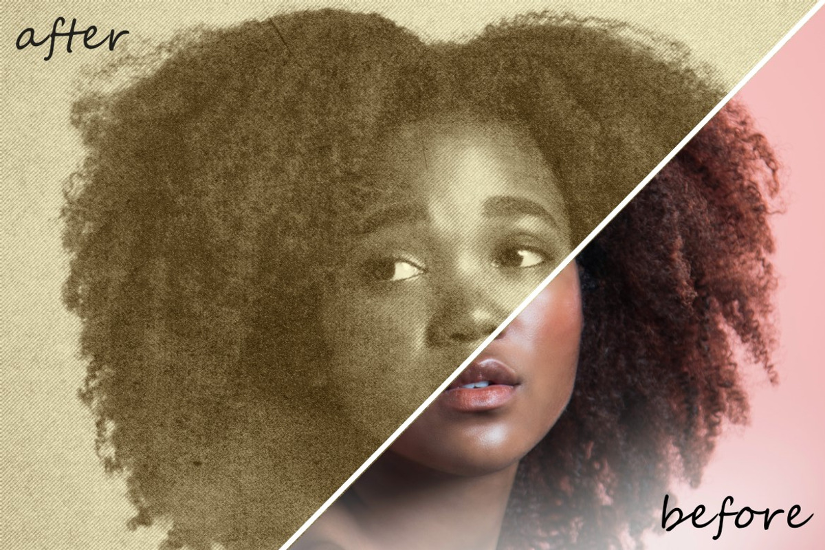 Retro VIntage Photo Effect, a Layer Style Add-On by WudelMbois Studio (Photo 2 of 3)