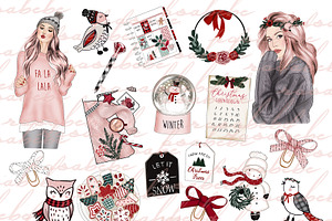 Christmas Clip Art Set