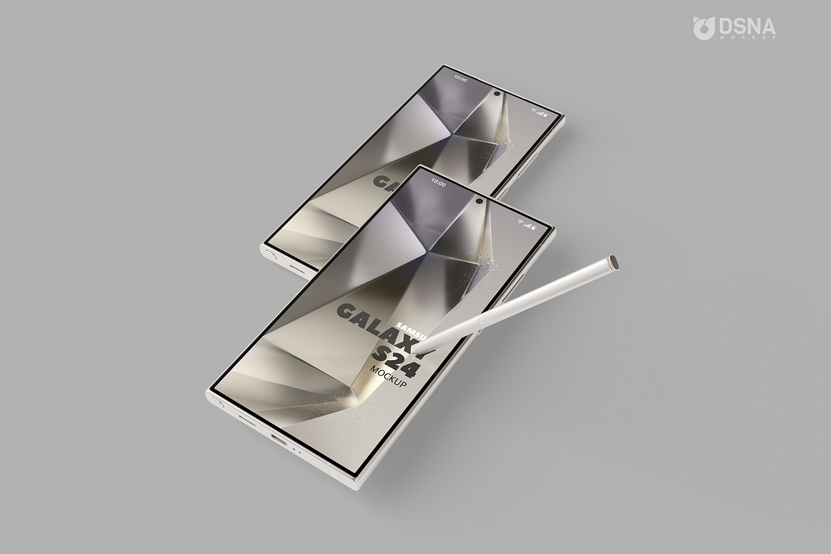 Galaxy S24 Ultra Basic Mockup V1, an Android Mockup by DSNA Mockup (Photo 3 of 5)