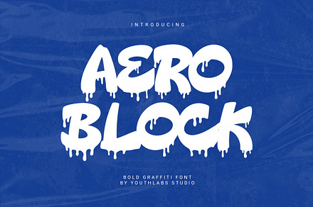 Aero Block - Bold Graffiti Font