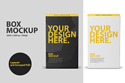 Textured Box PSD Mockup, a Packaging Mockup by GreatFruit (Thumbnail 1 of 6)