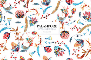 PALAMPORE, Seamless Patterns!