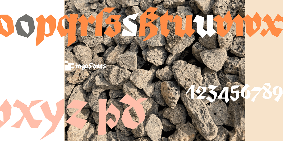 Palmona, a Blackletter Font by ingoFonts (Photo 6 of 10)