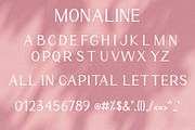 Monaline, a Serif Font by AEN Creative Studio (Thumbnail 8 of 8)