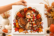 12PNG CUTE FALL CHARACTERS CLIPART, a Seasonal Illustration by Vachira Digital Studio (Thumbnail 10 of 14)