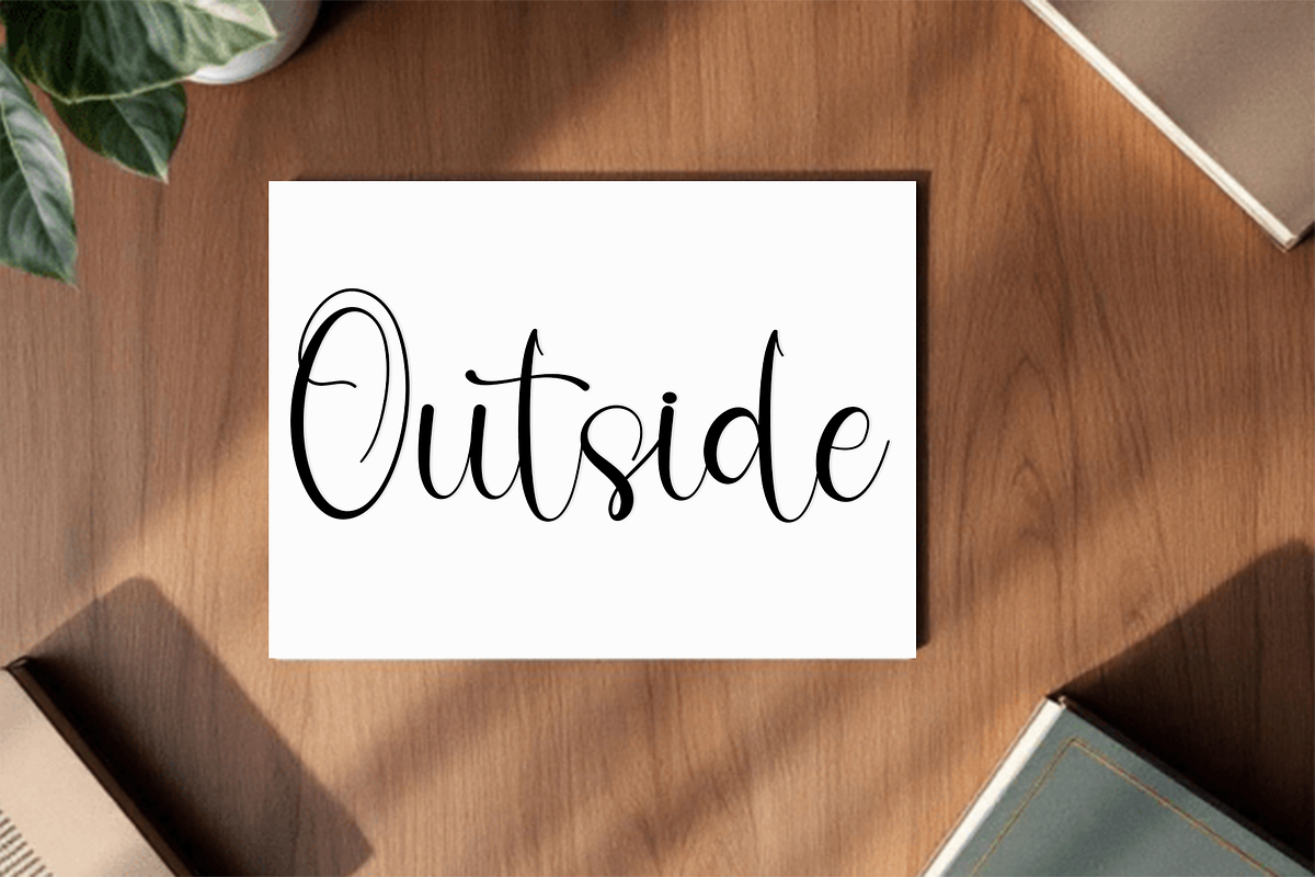 Briliant Calligraph, a Handwritten Font by InermediaSTUDIO (Photo 5 of 8)