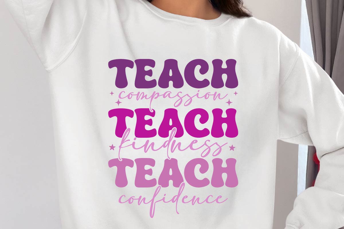 Teach Compassion Kindness Confidence, an Object Graphic by Digi_Design_World (Photo 2 of 4)
