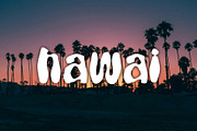 Hawai Asmara Font, a Handwritten Font by Nickhard (Thumbnail 2 of 6)