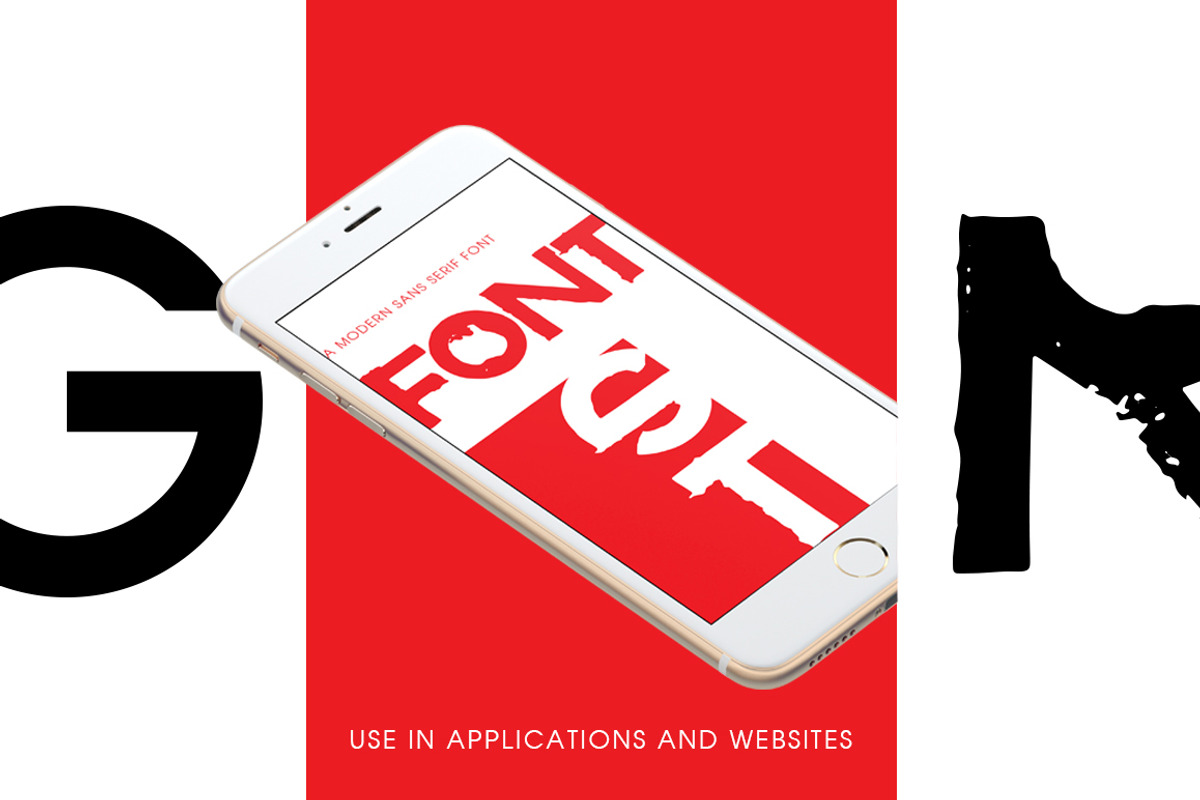 Stencil font preview 3