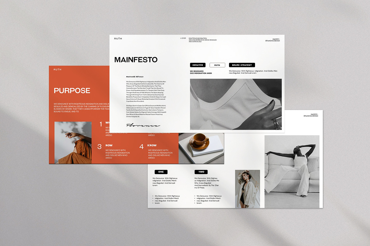 Brand Strategy Presentation Template, a Presentation Template by evgenystudio (Photo 2 of 7)