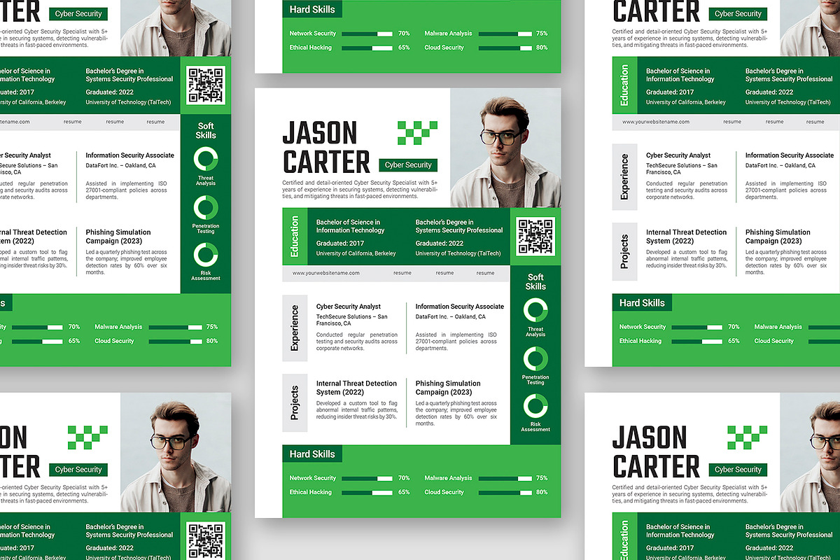 Fortivest Insurance - Resume, a Resume Template by Esensifiksi.studio (Photo 2 of 3)