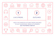 Miscellaneous Line Icons, an Outline Icon by Made by Made (Thumbnail 4 of 7)