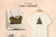 Cozy Houses, an Object Illustration by Ink Stories (Thumbnail 22 of 22)