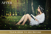 Forest Fireflies photo overlays, a Graphic by BrownLeopard (Thumbnail 4 of 7)