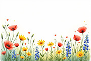 Summer Field Flower Lower Border, an Illustration by BIPLOB EXPERT (Thumbnail 10 of 14)