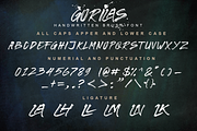 GORILAS Hand Brush, a Blackletter Font by DiosiArt (Thumbnail 6 of 7)