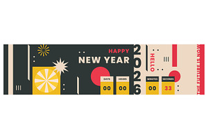 Happy New Year 2026, a Background Graphic by Creative Backgrounds
