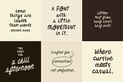 Organic Hand - Semi-script Font, a Font by Studio Funshop by Kelli (Thumbnail 2 of 10)