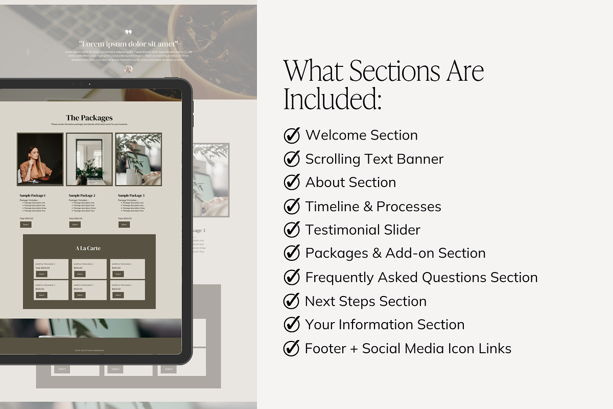 Dubsado Proposal Template | Grace, a Templates & Theme by Sarah Worboyes Designs (Photo 3 of 5)