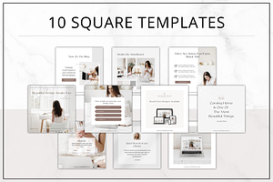 Social Media Templates Kate Carter