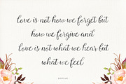 Roselina Script, a Script Font by Seniors (Thumbnail 2 of 6)