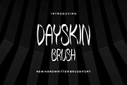 DayskinBrush, a Handwritten Font by Auliacreative (Thumbnail 1 of 4)