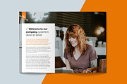 Company brochure template, a Brochure Template by RWstudio (Thumbnail 3 of 5)