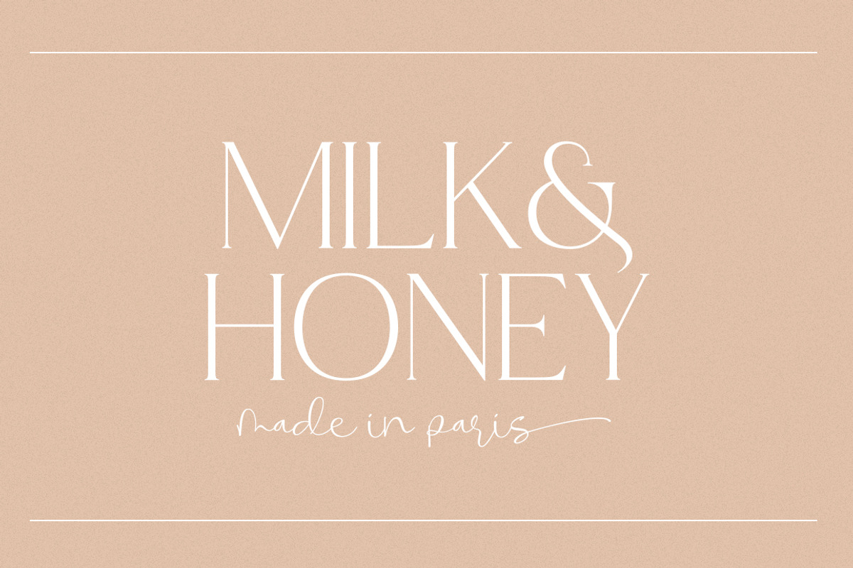 Marie Cortney, a Serif Font by Stripes Studio (Photo 10 of 14)