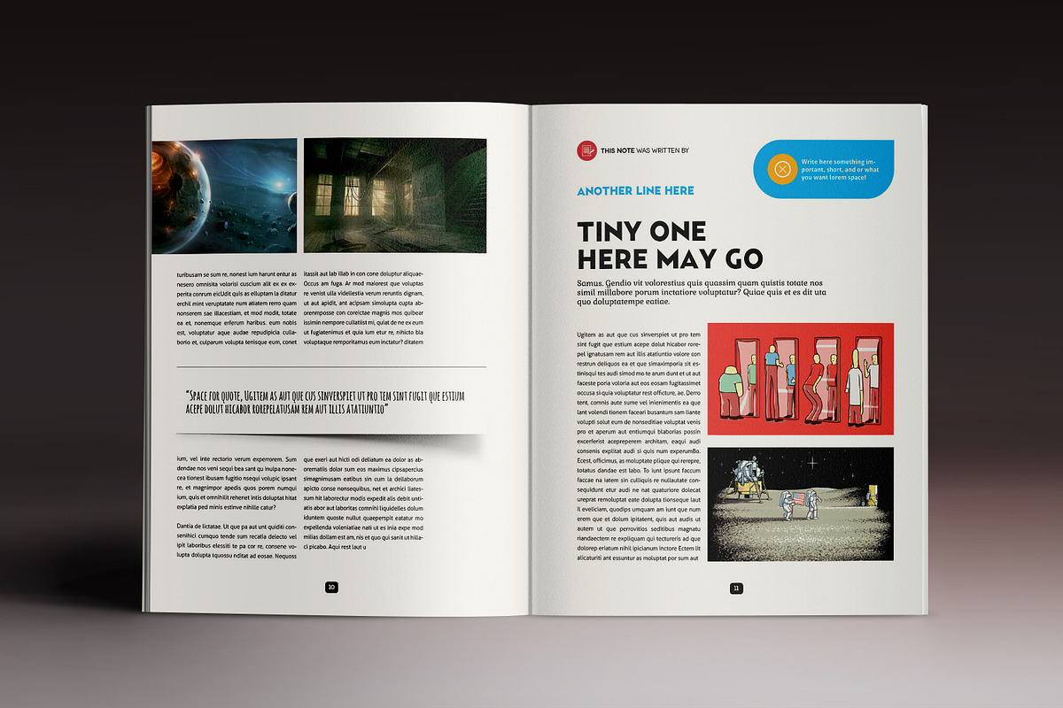 Design Magazine 5, a Magazine Template by Luuqas Design (Photo 8 of 17)