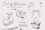 End of Summer: Line Art Collection, a Decorative Illustration by Purple (Thumbnail 3 of 12)