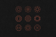 45 VINTAGE ROUND LOGOS, an Object Graphic by 2DFUNS (Thumbnail 4 of 8)