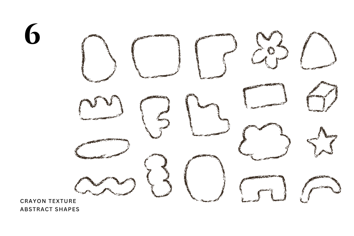 192 Crayon texture doodles, an Object Graphic by Pinkbrush (Photo 7 of 10)