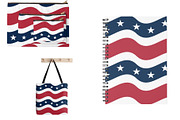 American Pride Pattern Collection, a Pattern Graphic by Elatedowl (Thumbnail 9 of 11)