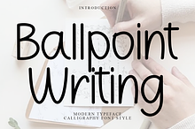 Ballpoint Writing