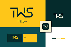 Monogram icon logo TWS, a Branding & Logo Template by idesign_4u