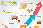 Shopping & Timeline Infographic, a Technology Illustration by TAlex (Thumbnail 6 of 6)