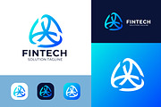 Fintech Blockchain Crypto Technology, a Branding & Logo Template by Signatoro (Thumbnail 1 of 4)