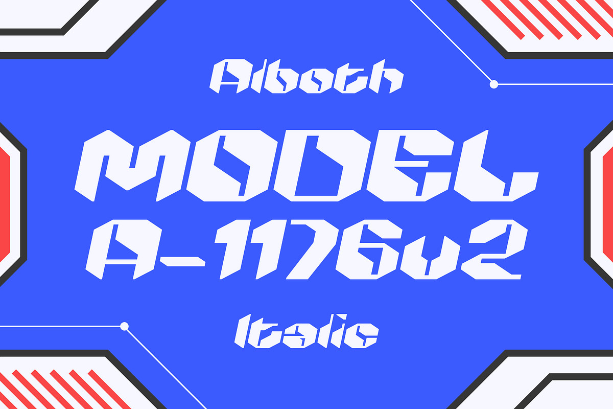 Alboth – Futuristic Typeface, a Sans Serif Font by Craft Supply Co. (Photo 4 of 8)