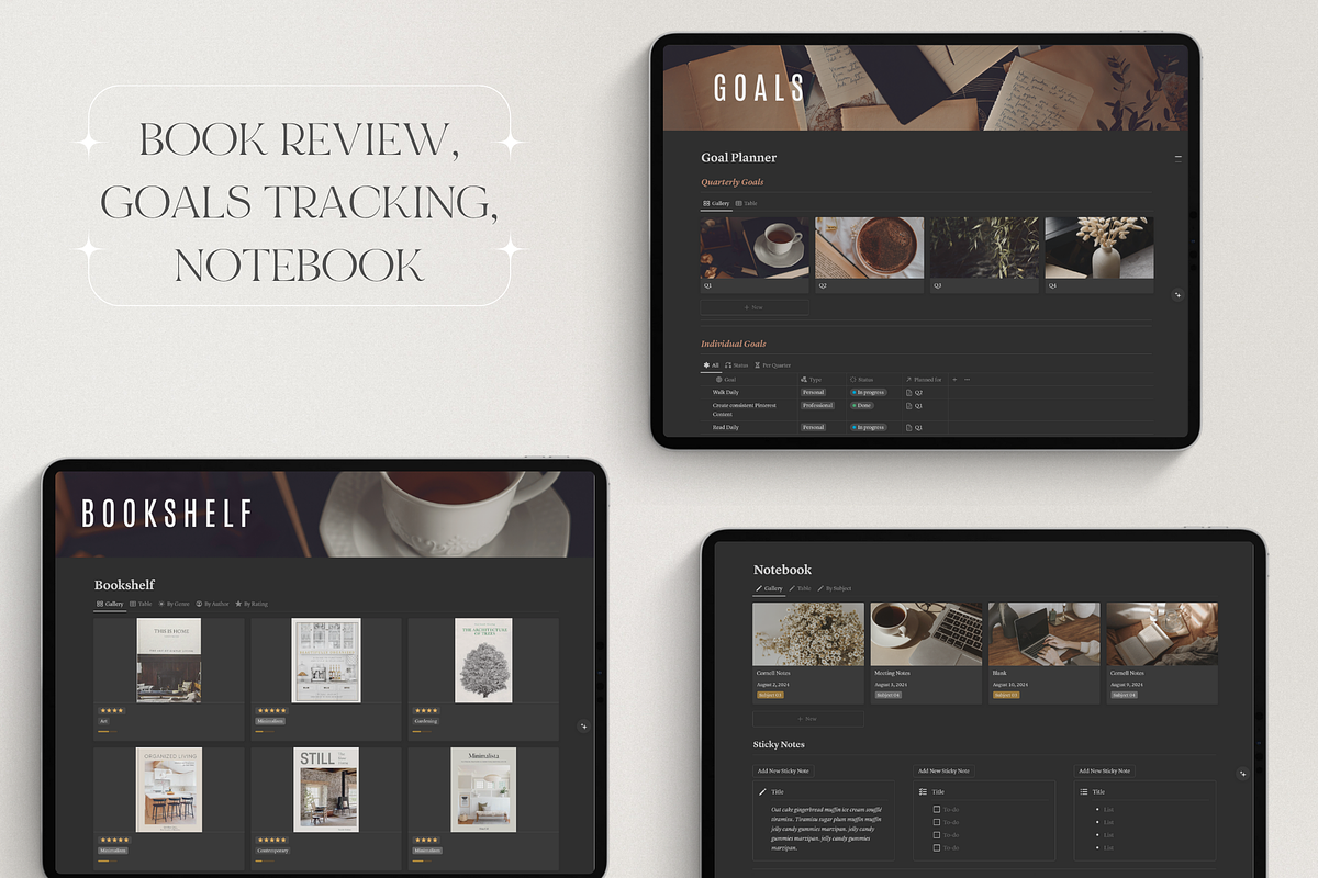 Notion Life Planner, an App Template by Asha Glenn Design Studio (Photo 8 of 10)