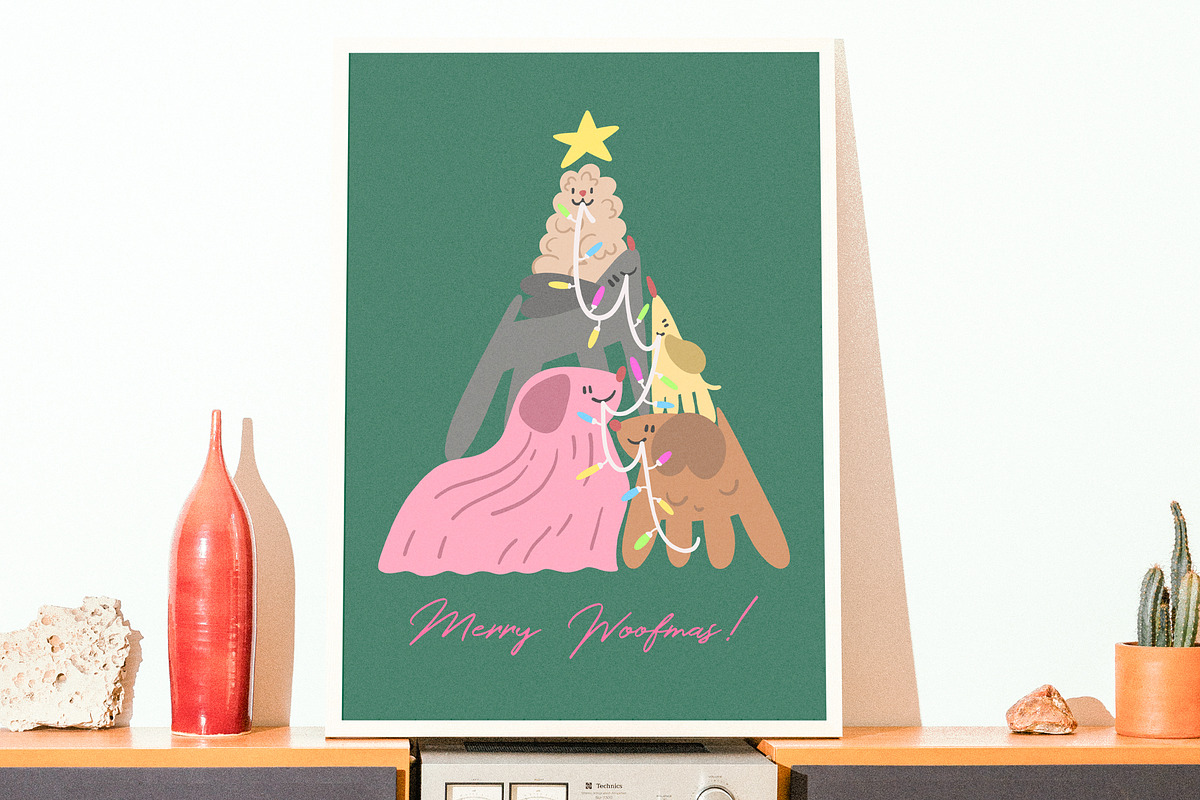 Whimsical Christmas Collection, an Illustration by Alina Sh (Photo 8 of 9)