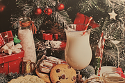 Christmas Milk and Cookies, a Background Graphic by Printable Treasure (Thumbnail 5 of 5)