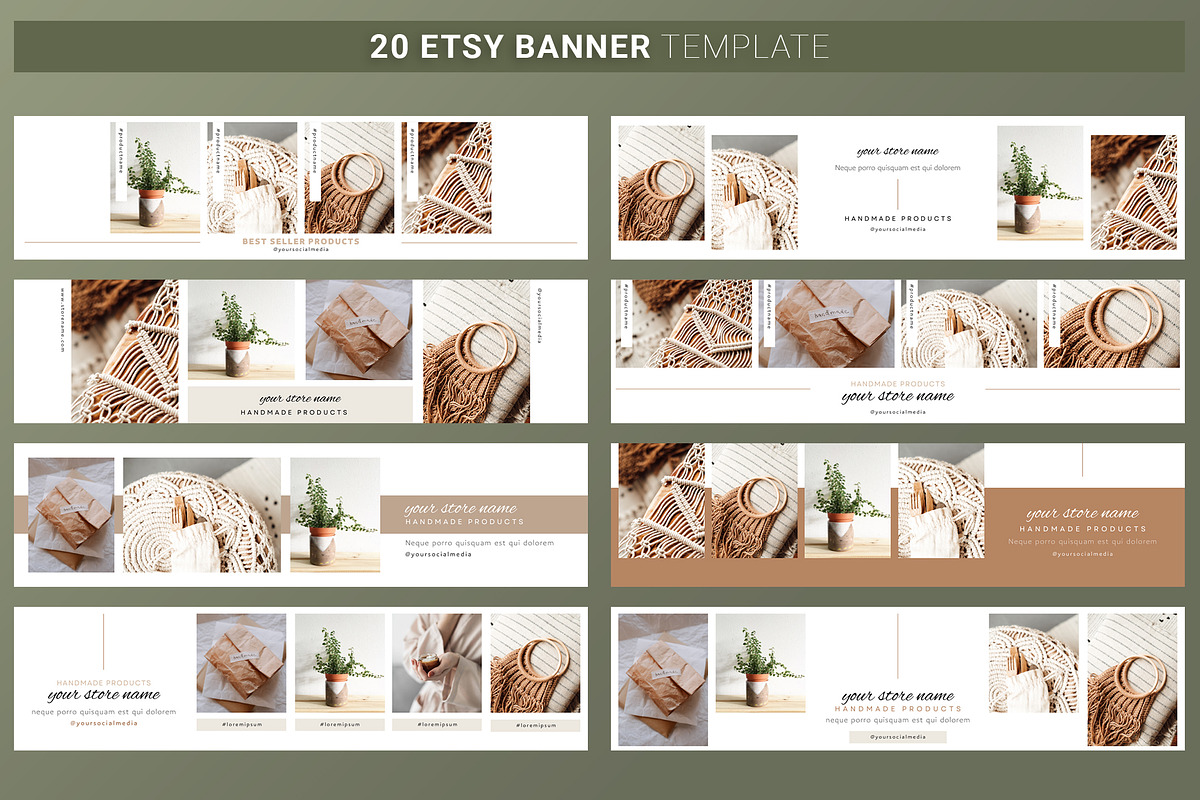 Canva ETSY Branding Kit - SALE, a Templates & Theme by illycreative (Photo 10 of 13)