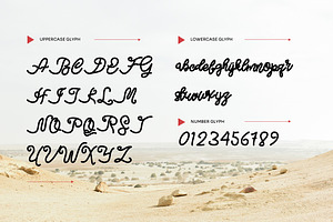 Nieckos - Monoline Handwritten Font