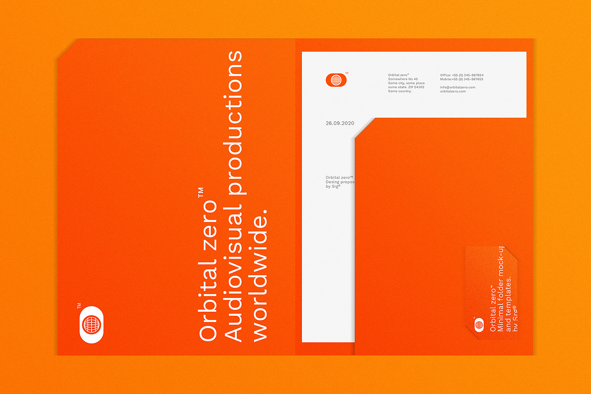 20 folder mock-ups & templates, a Product Mockup by Srg® (Photo 11 of 21)