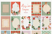 Vintage Christmas Illustrations, a Decorative Illustration by whiteheartdesign (Thumbnail 2 of 22)